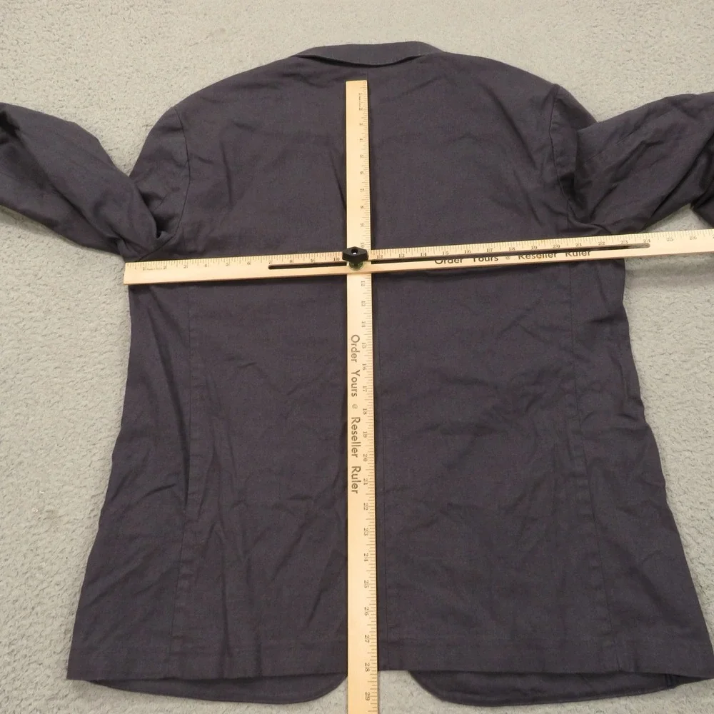 J Crew Jacket Mens XL Hemp Cotton Unstructured Blazer 44R Suit Coat Indigo Blue